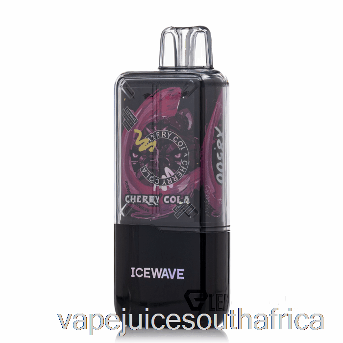 Vape Juice South Africa Icewave X8500 Disposable Cherry Cola